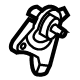 Mazda BDHW-88-101A Recline Lever