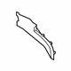 Mazda DH4C-64-240-02 Front Trim