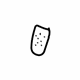 Mazda 1F70-88-132 Seat Back Pad