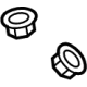 Mazda GJ6A-42-631 Insulator Retainer Clip