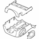 Mazda G28A-60-21XE-02 Shroud Mazda G28A-60-21XE-02 Shroud