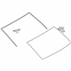 Mazda BHN1-63-930D Back Glass Mazda BHN1-63-930D Back Glass