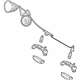 Mazda BAP8-51-270A License Lamp
