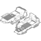Mazda KBY3-30-210 Pack, Battery