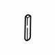 Mazda TC86-66-BC4 Radio Hole Cover