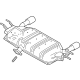 Mazda PY4W-40-100A Muffler