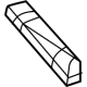 Mazda VA40-42-763A Fuel Tank Pad