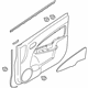 Mazda D651-68-42YL-02 Door Trim Panel