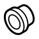 Mazda KR9R-67-491 Grommet, Washer Tank