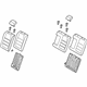 Mazda BCKA-57-400D-02 Seat Back Assembly Mazda BCKA-57-400D-02 Seat Back Assembly