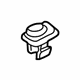 Mazda C001-51-PR6 Rocker Molding Clip