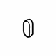 Mazda L206-61-J04 Grommet