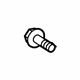 Mazda F153-69-9W6A Weatherstrip Screw
