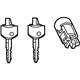 Mazda CCY4-76-14XB Ignition Lock Cylinder