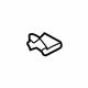 Mazda GA2K-57-051-29 Track End Cover