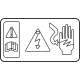 Mazda MH01-30-3E1 Caution Label