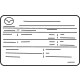 Mazda MH09-69-036 Emission Label
