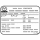 Mazda PE18-69-036 Emission Label