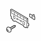 Mazda GSH7-50-170 License Bracket