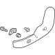 Mazda KEVB-88-2GY-02 Cover No.4, Side-Rear Seat