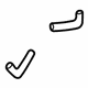 Mazda LC71-61-311A Heater Hose