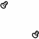 Mazda LD47-61-239 Grommet