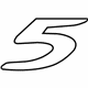 Mazda CC30-51-721 Nameplate