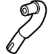 Mazda KMV6-61-314 Hose No 4, Water-Rear