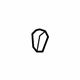 Mazda EH45-88-1H5-02 Adjust Knob