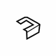 Mazda TD12-88-1K8-02 End Cap