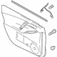 Mazda BBM4-68-430P-02 Door Trim Panel Mazda BBM4-68-430P-02 Door Trim Panel