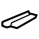 Mazda TK50-50-EB1 Lower Molding Clip
