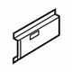 Mazda C235-53-95X Front Sill Mazda C235-53-95X Front Sill