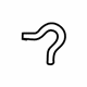 Mazda 1F20-42-525 Hose Mazda 1F20-42-525 Hose