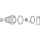 Mazda RD0A-22-540 Boot Set, Inner Joint Mazda RD0A-22-540 Boot Set, Inner Joint