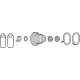 Mazda RD0A-22-530 Boot Set, Outer Joint Mazda RD0A-22-530 Boot Set, Outer Joint