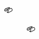 Mazda KD45-88-091-02 Track Cover Mazda KD45-88-091-02 Track Cover