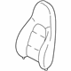 Mazda NC10-88-180-02 Seat Back Assembly Mazda NC10-88-180-02 Seat Back Assembly