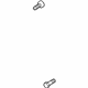 Mazda 9YA5-10-603A Lock Assembly Screw