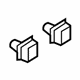Mazda UB39-58-315 Lock Clip