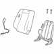 Mazda ZZDC-88-130A-29 Seat Back Assembly