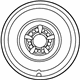 Mazda 9965-34-4050 Spare Wheel