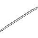 Mazda KBB3-50-640A Mould(Right), Front Belt.