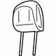 Mazda ZZDB-88-104-29 Headrest