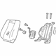 Mazda ZZDD-88-180A-04 Seat Back Assembly