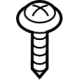 Mazda 9986-50-620 Door Trim Panel Screw Mazda 9986-50-620 Door Trim Panel Screw