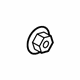 Mazda 9WAC-01-003 Impact Bar Nut