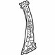 Mazda B30P-70-36Z Reinforcement Mazda B30P-70-36Z Reinforcement