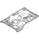 Mazda DGY4-53-70X Floor Pan Mazda DGY4-53-70X Floor Pan