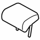 Mazda KD45-88-340-02 Headrest, Center